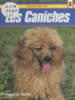 cover image of Les caniches
